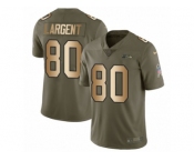 Youth Nike Seattle Seahawks #80 Steve Largent Limited Olive Gold 2017 Salute to Service NFL Jersey Youth Nike Seattle Seahawks #80 Steve Largent Limited Olive Gold 2017 Salute to Service NFL Jersey