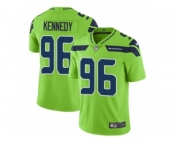 Youth Nike Seattle Seahawks #96 Cortez Kennedy Vapor Untouchable Limited Green NFL Jersey