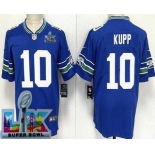 Youth Seattle Seahawks #10 Cooper Kupp Limited Blue Super Bowl LX Vapor Jersey