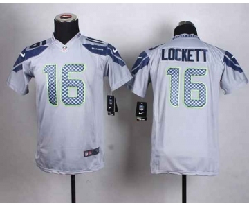 nike youth nfl jerseys seattle seahawks #16 lockett grey[nike]