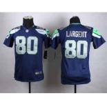 nike youth nfl jerseys seattle seahawks #80 largent blue[nike]