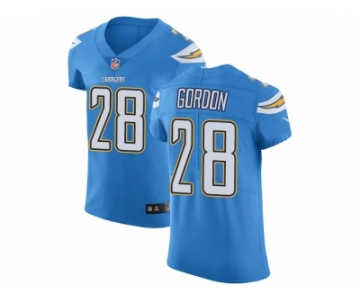 Nike Los Angeles Chargers #28 Melvin Gordon Electric Blue Alternate Men Stitched NFL Vapor Untouchable Elite Jersey