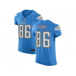 Nike Los Angeles Chargers #86 Hunter Henry Electric Blue Alternate Men Stitched NFL Vapor Untouchable Elite Jersey