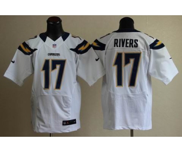 nike nfl jerseys san diego chargers #17 rivers white[Elite]