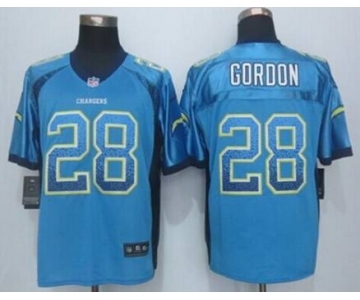 nike nfl jerseys san diego chargers #28 gordon blue[Elite drift fashion]