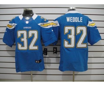 nike nfl jerseys san diego chargers #32 weddle lt.blue[Elite]
