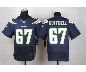 nike nfl jerseys san diego chargers #67 botticelli dk.blue[Elite]