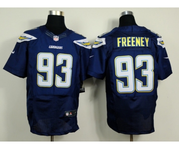 nike nfl jerseys san diego chargers #93 freeney dk.blue[nwe Elite]