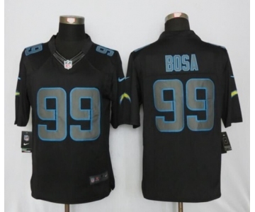Men Nike San Diego Charger #99 Joey Bosa Impact Limited Black Jerseys