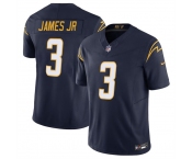 Men's Los Angeles Chargers #3 Derwin James JR Navy 2025 F.U.S.E Vapor Limited Stitched Football Jersey