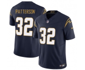 Men's Los Angeles Chargers #32 Jaret Patterson Navy 2025 F.U.S.E. Alternate Vapor Limited Football Stitched Jersey