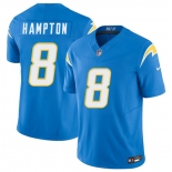 Men's Los Angeles Chargers #8 Omarion Hampton Blue 2025 F.U.S.E. Vapor Limited Football Stitched Jersey