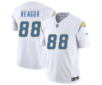 Men's Los Angeles Chargers #88 Jalen Reagor White 2025 F.U.S.E. Vapor Limited Football Stitched Jersey