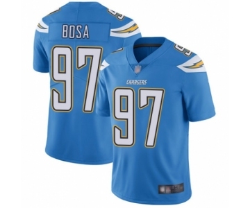 Men's Los Angeles Chargers #97 Joey Bosa Electric Blue Alternate Vapor Untouchable Limited Player Football Jersey