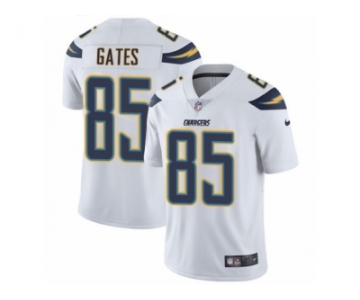 Men's Nike Los Angeles Chargers #85 Antonio Gates Vapor Untouchable Limited White NFL Jersey