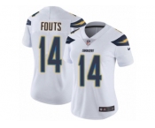 Women's Nike Los Angeles Chargers #14 Dan Fouts Vapor Untouchable Limited White NFL Jersey