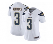 Women's Nike Los Angeles Chargers #3 Rayshawn Jenkins White Vapor Untouchable Limited Player NFL Jersey