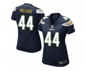 Women's Nike Los Angeles Chargers #44 Andre Williams Game Navy Blue Team Color NFL Jersey