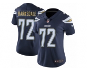 Women's Nike Los Angeles Chargers #72 Joe Barksdale Vapor Untouchable Limited Navy Blue Team Color NFL Jersey