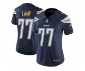 Women's Nike Los Angeles Chargers #77 Forrest Lamp Vapor Untouchable Limited Navy Blue Team Color NFL Jersey