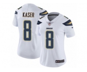 Women's Nike Los Angeles Chargers #8 Drew Kaser Vapor Untouchable Limited White NFL Jersey