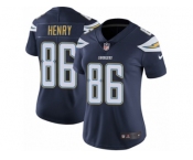 Women's Nike Los Angeles Chargers #86 Hunter Henry Vapor Untouchable Limited Navy Blue Team Color NFL Jersey