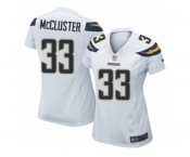 Women's Nike San Diego Chargers #33 Dexter McCluster Limited White NFL Jersey