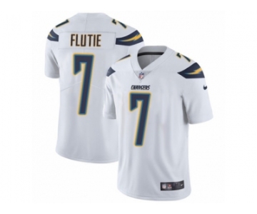 Youth Nike Los Angeles Chargers #7 Doug Flutie Vapor Untouchable Limited White NFL Jersey