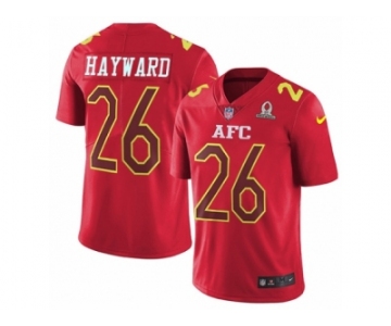 Youth Nike San Diego Chargers #26 Casey Hayward Limited Red 2017 Pro Bowl NFL Jersey