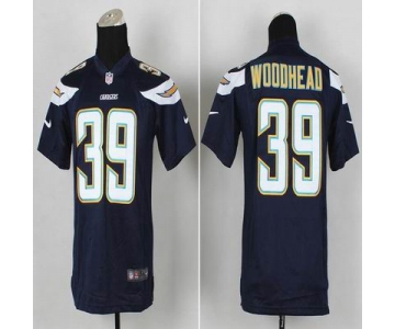 nike youth nfl jerseys san diego chargers #39 woodhead dk.blue[new nike]