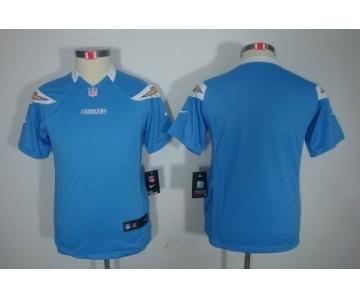 nike youth nfl jerseys san diego chargers blank lt.blue[nike limited]
