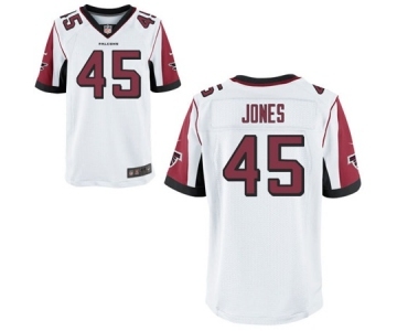 Men's Nike Atlanta Falcons #45 Deion Jones Elite White NFL Jersey