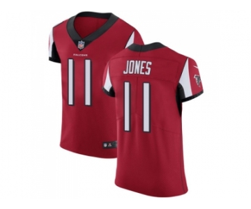 Nike Atlanta Falcons #11 Julio Jones Red Team Color Men Stitched NFL Vapor Untouchable Elite Jersey