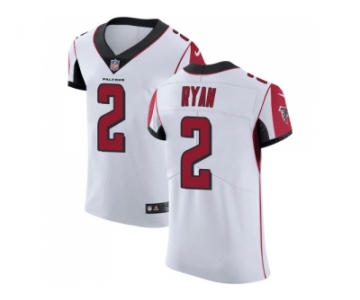 Nike Atlanta Falcons #2 Matt Ryan White Men Stitched NFL Vapor Untouchable Elite Jersey