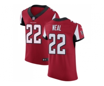 Nike Atlanta Falcons #22 Keanu Neal Red Team Color Men Stitched NFL Vapor Untouchable Elite Jersey