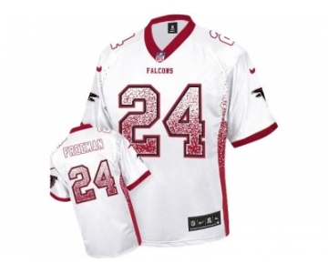 Nike Atlanta Falcons #24 Devonta Freeman White Men's Stitched NFL Elite Drift Fashion Jersey