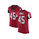 Nike Atlanta Falcons #45 Deion Jones Red Team Color Men Stitched NFL Vapor Untouchable Elite Jersey