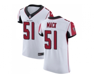 Nike Atlanta Falcons #51 Alex Mack White Men Stitched NFL Vapor Untouchable Elite Jersey