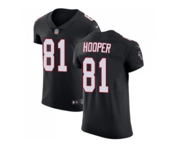Nike Atlanta Falcons #81 Austin Hooper Black Alternate Men Stitched NFL Vapor Untouchable Elite Jersey