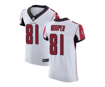 Nike Atlanta Falcons #81 Austin Hooper White Men Stitched NFL Vapor Untouchable Elite Jersey