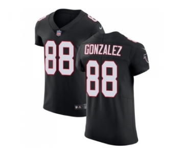 Nike Atlanta Falcons #88 Tony Gonzalez Black Alternate Men Stitched NFL Vapor Untouchable Elite Jersey