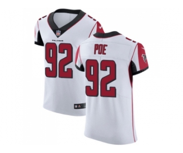Nike Atlanta Falcons #92 Dontari Poe White Men Stitched NFL Vapor Untouchable Elite Jersey