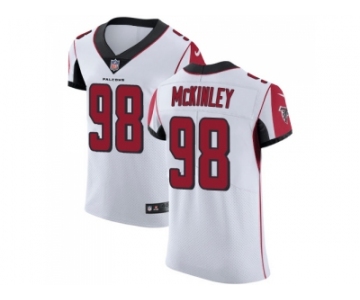 Nike Atlanta Falcons #98 Takkarist McKinley White Men Stitched NFL Vapor Untouchable Elite Jersey