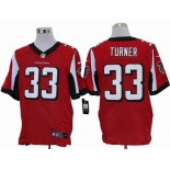 nike nfl jerseys atlanta falcons #33 turner red[Elite]