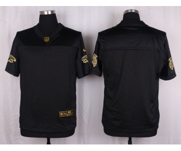 nike nfl jerseys atlanta falcons blank black gold collection[Elite]