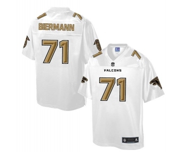 nike nfl jerseys atlanta falcons #71 biermann Pro Line White[game]
