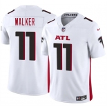Men's Atlanta Falcons #11 Jalon Walker White 2025 Draft F.U.S.E. Vapor Untouchable Limited Football Stitched Jersey
