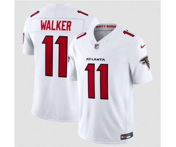 Men's Atlanta Falcons #11 Jalon Walker White 2026 New F.U.S.E. Vapor Untouchable Limited Football Stitched Jersey