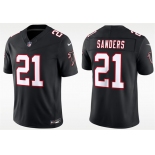 Men's Atlanta Falcons #21 Deion Sanders Black F.U.S.E. Vapor Untouchable Limited Football Stitched Jersey