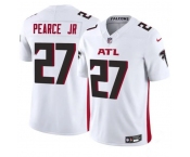 Men's Atlanta Falcons #27 James Pearce Jr White 2025 Draft F.U.S.E. Vapor Untouchable Limited Football Stitched Jersey